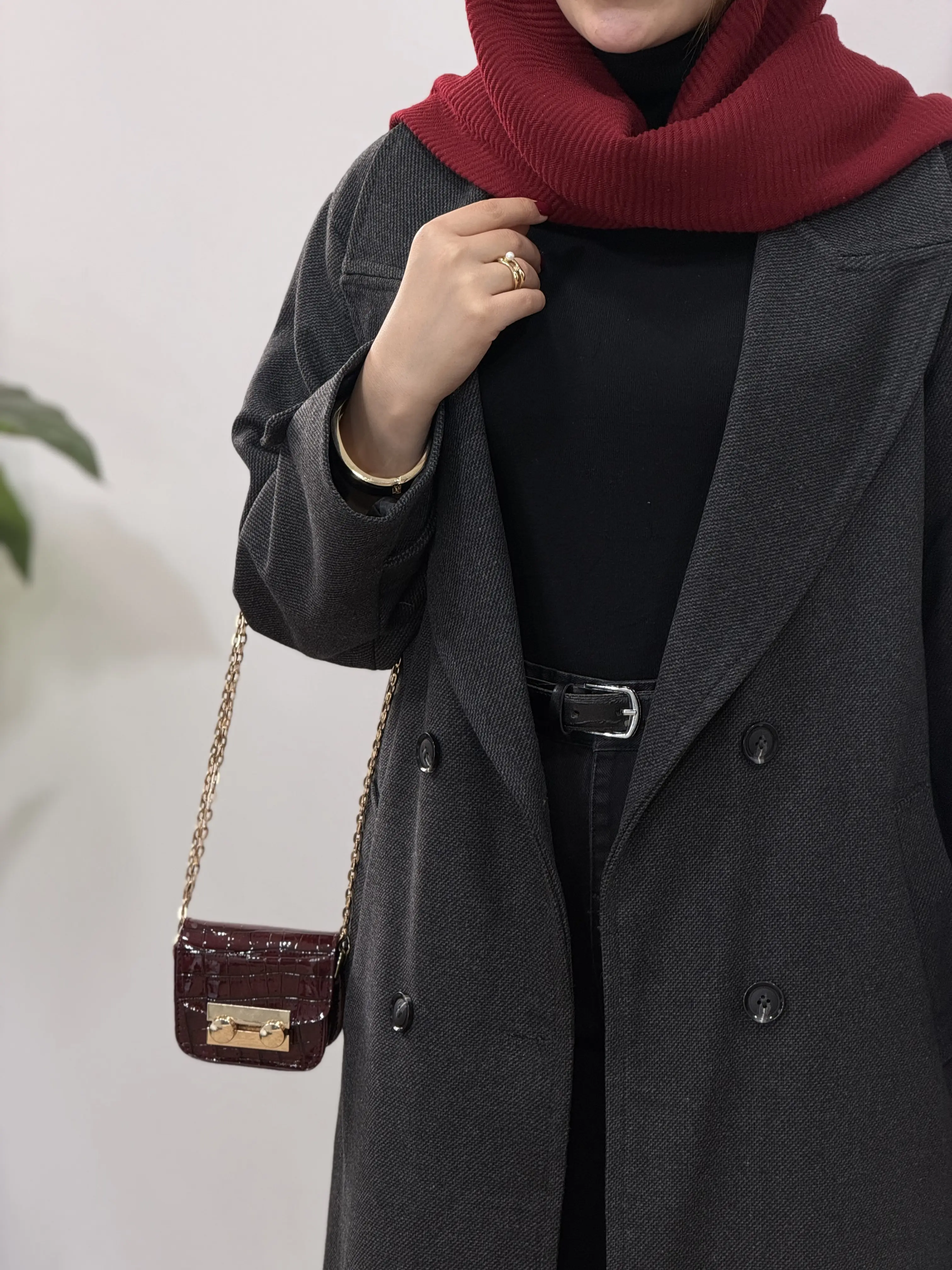 پالتو فوتر بلند آستردار بهگل 5